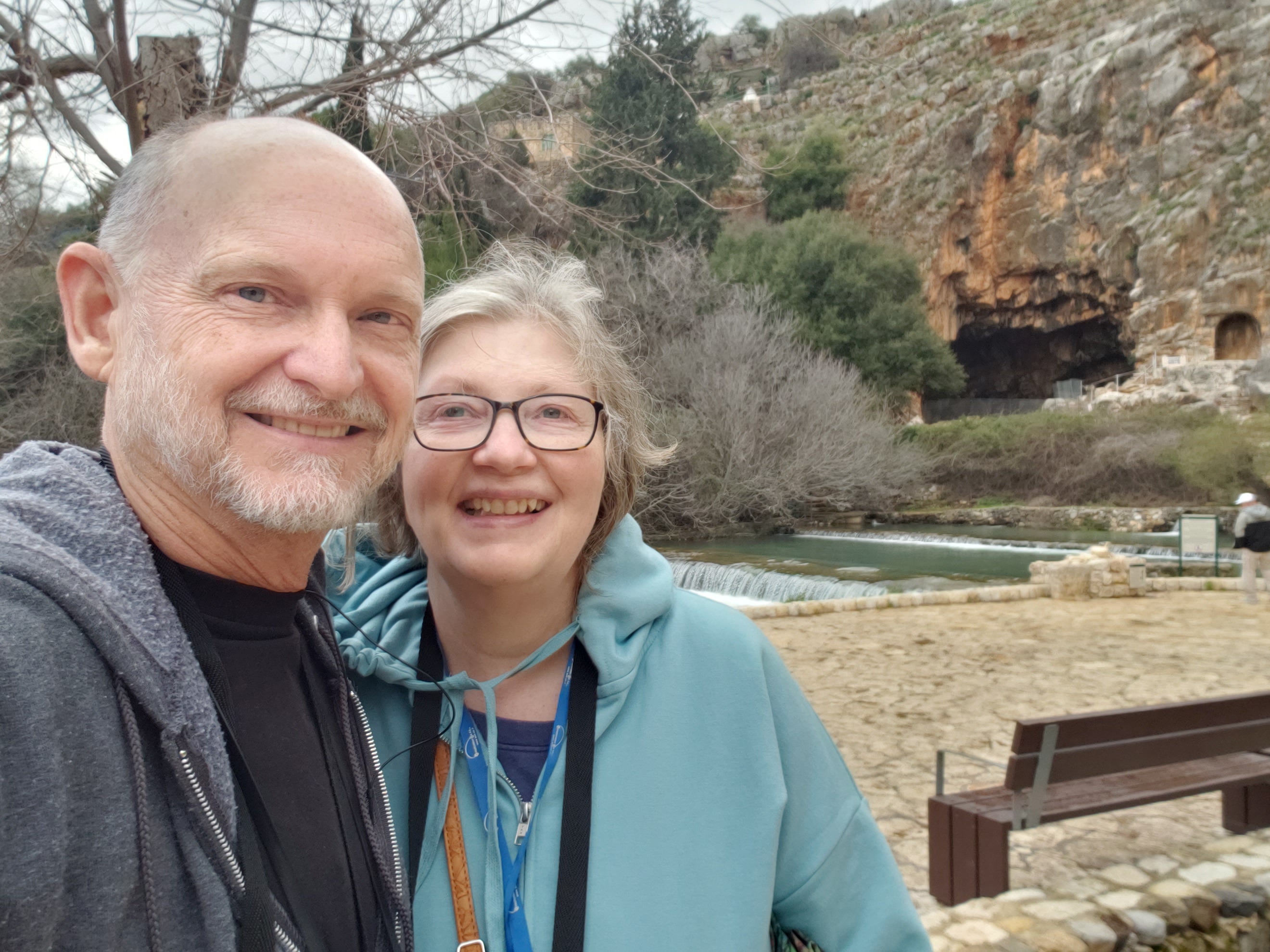 ** 2019 Photo Of Thomas At Caesarea Philippi **